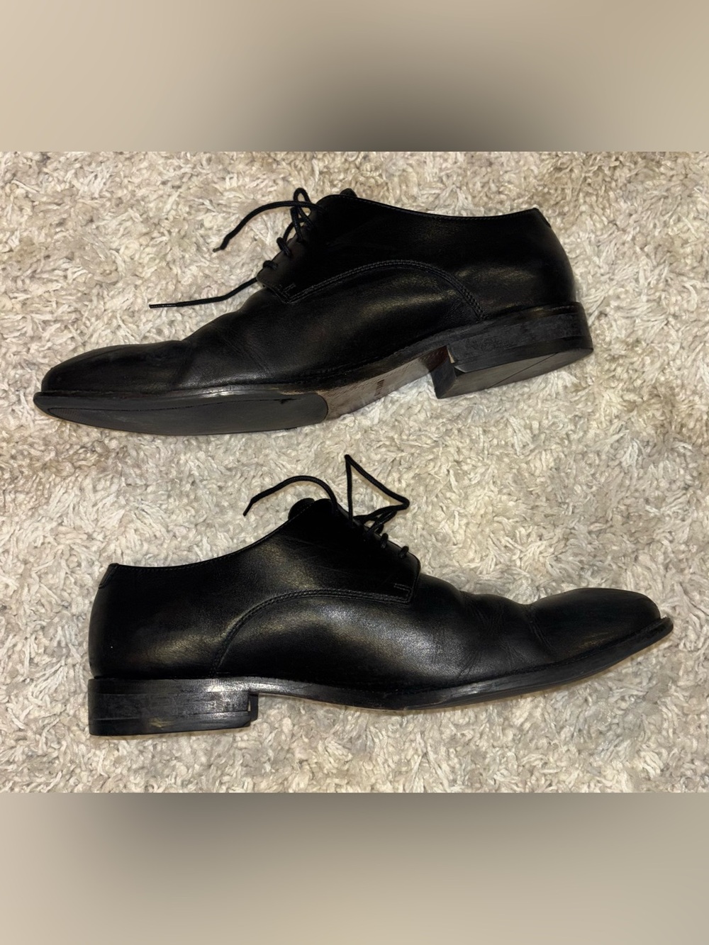 Cole Haan Black Leather Dress Shoes